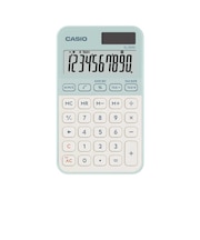 カシオ　デザイン電卓 ［10桁］ ライトグリーン SL300DLGN