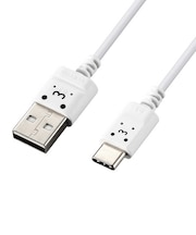エレコム　USB Type-Cケーブル スマホ用 USB(A-C) 極細 1.0m MPAACX10WF