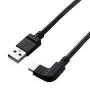 エレコム　カメラ接続用L字USBケーブル（Type-Cタイプ） 3.0m DGWACL30BK