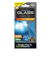 エレコム　Google Pixel 7a ガラスフィルム/高透明/ブルーライトカット PMP231FLGGBL