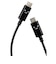 エレコム　USB Type-C to USB Type-Cケーブル/顔ツキタイプ/2.0m/クロチャン(ブラック×ホワイト) MPACCF20BF