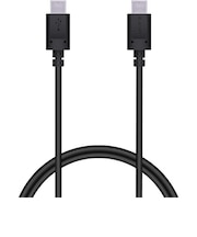 エレコム　USB2.0ケーブル USB Type-C to Type-C 1m PD 60W 急速充電 転送 ブラック MPAXCC10PNBK