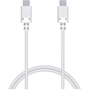 エレコム　USB2.0ケーブル USB Type-C to Type-C 1m PD 60W 急速充電 転送 ホワイト MPAXCC10PNWH