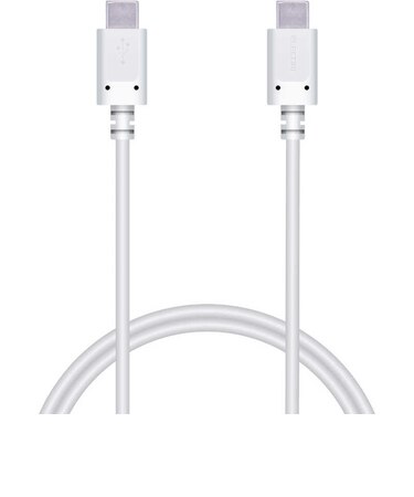 エレコム　USB2.0ケーブル USB Type-C to Type-C 1m PD 60W 急速充電 転送 ホワイト MPAXCC10PNWH