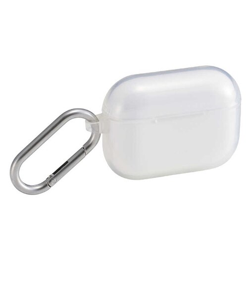 エレコム　AirPods Pro 3 ケース MagSafe対応 透明 TPU 耐衝撃 カラビナ付 落下防止 クリア AVAAP07UCCR