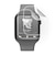 エレコム　Apple Watch 44mm フルカバーフィルム 衝撃吸収 防指紋 高光沢 傷リペア AW25DFLAPKRG