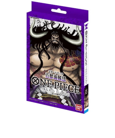 バンダイ　ONE PIECE(ワンピース)カードゲーム スタートデッキ ST04 百獣海賊団 ﾜﾝﾋﾟｰｽST04ﾋｬｸｼﾞｭｳｶｲｿ