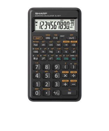 シャープ　スタンダード関数電卓 ピタゴラス EL-501T-X ［10桁］ EL501TX