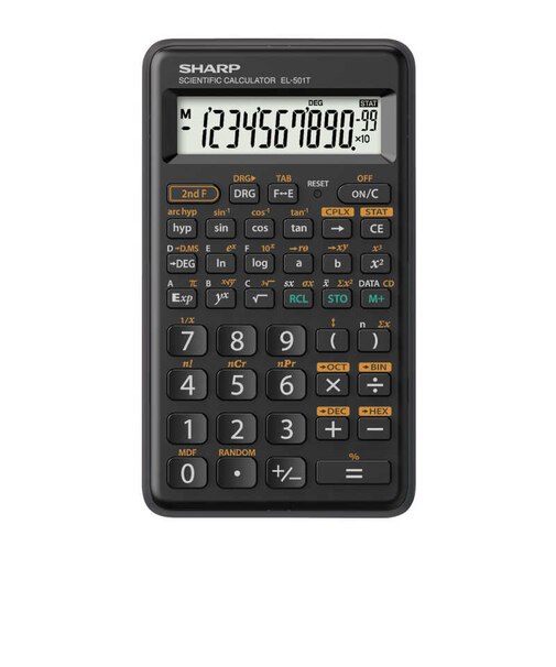 シャープ　スタンダード関数電卓 ピタゴラス EL-501T-X ［10桁］ EL501TX