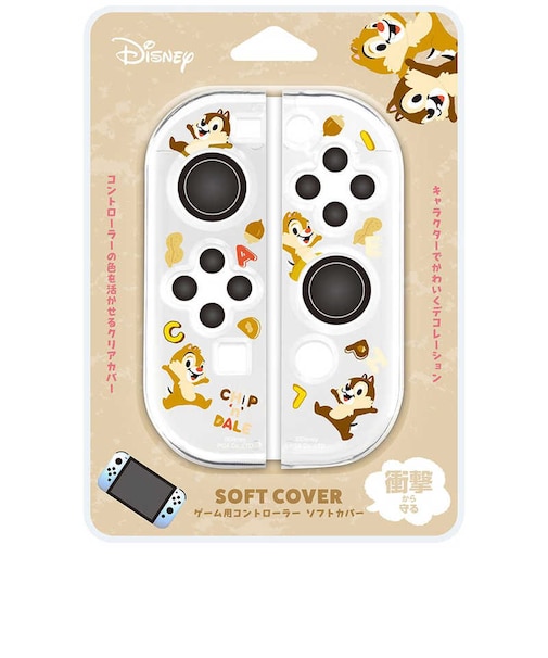 PGA ゲーム用コントローラー ソフトカバー Premium Style チップ&デール PGDJC07CPD<br>★こちらの商品は人気商品のため、色違い・仕様違い等含め「一家族1台限り」でのご協力をお願いしております。