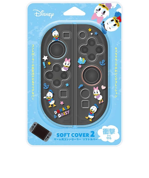 PGA　ゲーム用コントローラ ソフトカバー2 Premium Style ドナルド＆デイジー PGDJ2C02DD