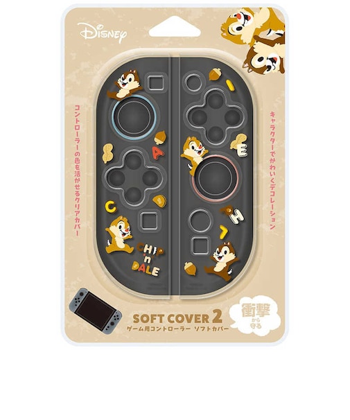 PGA　ゲーム用コントローラ ソフトカバー2 Premium Style チップ＆デール PGDJ2C03CPD<br>★こちらの商品は人気商品のため、色違い・仕様違い等含め「一家族１台限り」でのご協力をお願いしております。