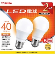 東芝　LED電球 [E26/電球色] LDA4LGK40V1P