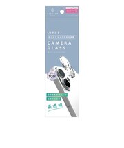 トリニティ　ajouter アジュテ iPhone 16/16 Plus用 レンズフィルム ［PicPro］ 透明感長時間キープ 高透明 カメラレンズ保護ガラス AJIP24M2LCAPSLCC