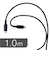 ORIGINALBASIC　PD対応 Type-C to Type-Cケーブル 1m シリコーン素材 やわらかい 抗菌仕様 SIAA認証 ブラック OBUCS2CC100K