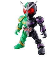 バンダイ　クイックビルダーズ 仮面ライダーW サイクロンジョーカー QBWｻｲｸﾛﾝｼﾞｮｰｶｰ