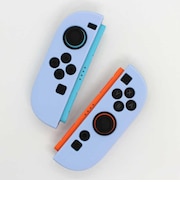 エラムド　Switch2 ジョイコン シリコングリップカバー パウダーブルー ERS2JSCB<br>★こちらの商品は人気商品のため、色違い・仕様違い等含め「一家族１台限り」でのご協力をお願いしております。