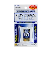 ELPA コードレス子機用充電池(大容量タイプ) TSA002BKS