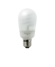 ELPA　電球形蛍光灯 エルパボール ホワイト [E26 /電球色 /1個 /60W相当 /一般電球形 /全方向タイプ] EFA15EL11A062