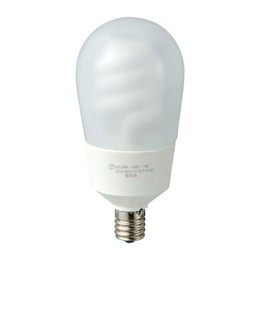 ELPA　電球型蛍光灯 ミニクリタイプ EFA15EL11E17A162