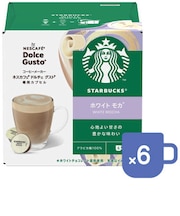 ネスレ日本 ネスカフェ ドルチェ グスト 専用カプセル スターバックス ホワイト モカ(6杯分) ホワイト モカ(6杯分) NDGSWM01
