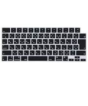 ナカバヤシ　MacBookAir MacBookPro両対応 キーボードカバー KSLMB01BK