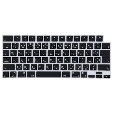 ナカバヤシ　MacBookAir MacBookPro両対応 キーボードカバー KSLMB01BK