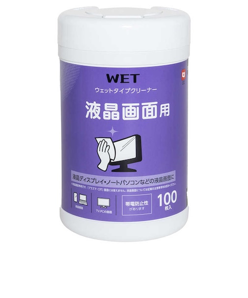 ナカバヤシ　ウェットクリーナー 液晶画面用 DGCWB4100