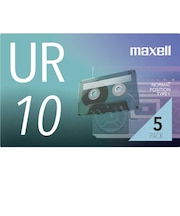 マクセル　オーディオカセットテープ10分5巻パック UR10N5P