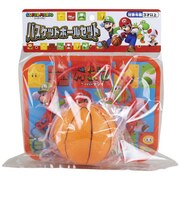 マルカ　SUPER MARIO バスケットボールセット ﾏﾘｵﾊﾞｽｹｯﾄﾎﾞﾙｾｯﾄ