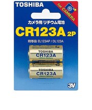 東芝 カメラ用リチウム電池 CR123AG2P
