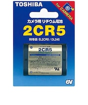 東芝 カメラ用リチウム電池 2CR5G