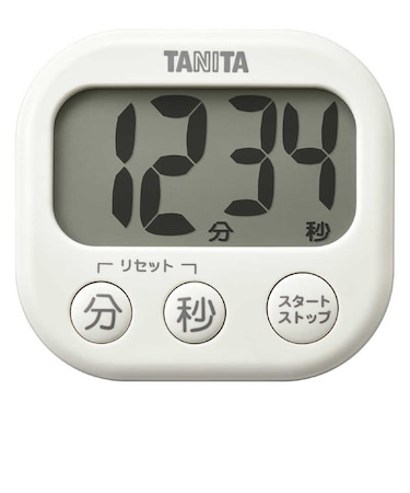タニタ　抗菌でか見えタイマーIV アイボリー TD429IV