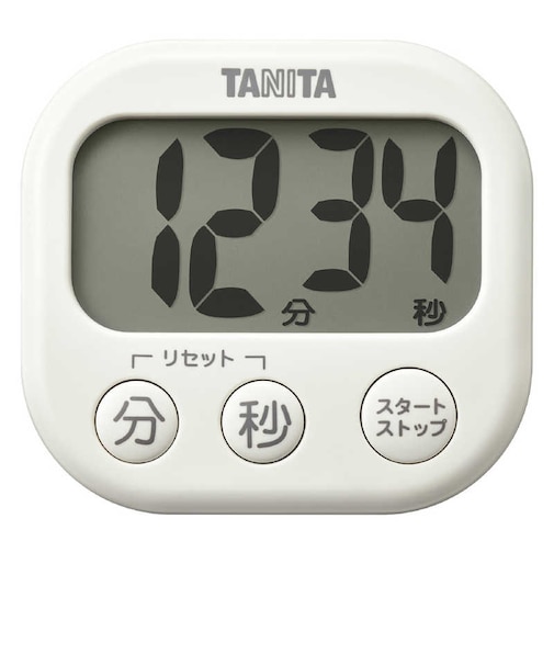タニタ　抗菌でか見えタイマーIV アイボリー TD429IV