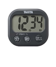 タニタ　抗菌でか見えタイマーGY ダークグレー TD429GY