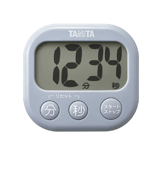 タニタ　抗菌でか見えタイマーBL ブルー TD429BL
