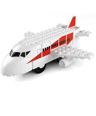 タカラトミー　トミカ・プラレールブロック 飛行機 ﾄﾐﾌﾟﾗﾌﾞﾛｯｸﾋｺｳｷ