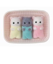 エポック社 シルバニアファミリー ニ-109 ペルシャネコのみつごちゃん SFニ109ペルシャネコミツコ