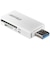 BUFFALO　カードリーダー microSD/SDカード専用 ホワイト (USB3.0/2.0) BSCR27U3WH