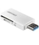 BUFFALO　カードリーダー microSD/SDカード専用 ホワイト (USB3.0/2.0) BSCR27U3WH