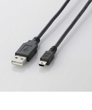 エレコム 3.0m USB2.0ケーブル 【A】⇔【miniB】 U2CM30BK