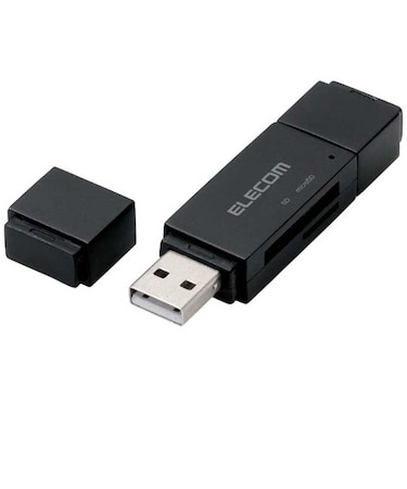 エレコム　メモリリーダライタ PC･スマホ･タブレット用 MRSMBD09BK