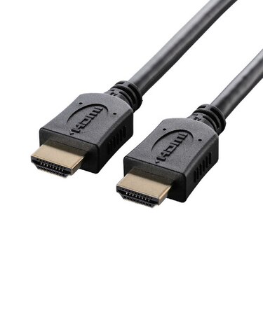 ORIGINALBASIC　HDMIケーブル ブラック [1m /HDMI⇔HDMI /スタンダードタイプ /4K対応] BICHDMI10BK
