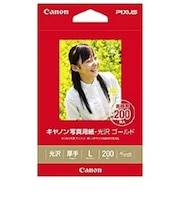 キヤノン　写真用紙 光沢 ゴールド L判 200枚 GL101L200