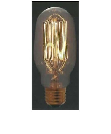 旭光電機工業　レトロランプ S60 クリア E26 レトロランプS60E26110V40W ﾚﾄﾛﾗﾝﾌﾟS60E26110V40W
