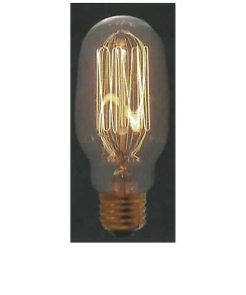旭光電機工業　レトロランプ S60 クリア E26 レトロランプS60E26110V40W ﾚﾄﾛﾗﾝﾌﾟS60E26110V40W