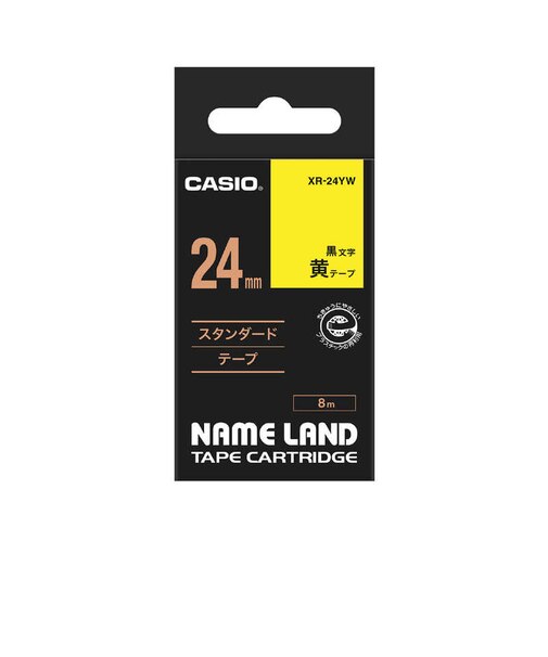 カシオ　スタンダードテープ(24mm) XR24YW