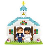 カワダ　ナノブロック 情景コレクション NBH-212 ストーリーズコレクション ウェディング