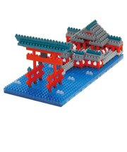 カワダ　ナノブロック NBH-222 厳島神社大鳥居 NBH222ｲﾂｸｼﾏｼﾞﾝ