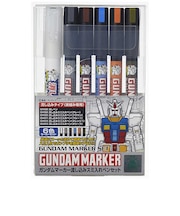 GSIクレオス ガンダムマーカー 流し込みスミ入れペンセット GMスミイレセット